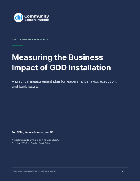 Measuring the Business Impact of GDD Installation cover