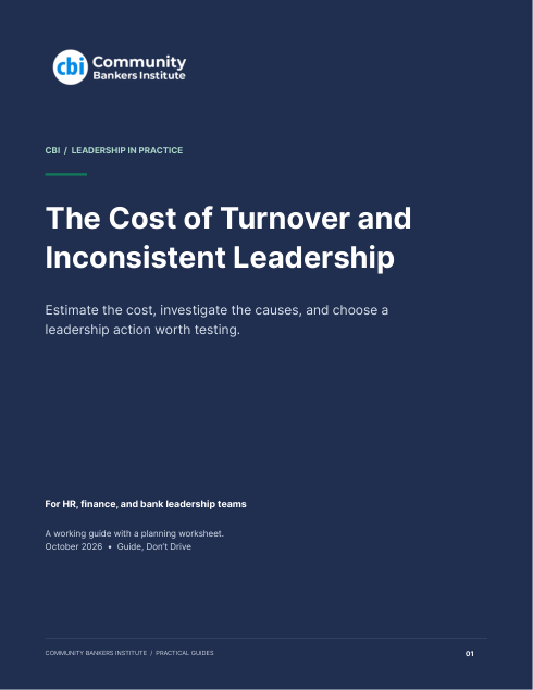 The Cost of Turnover and Inconsistent Leadership cover